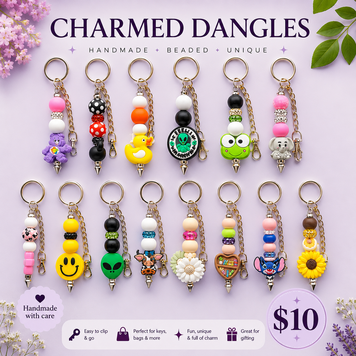 Charmed Dangles